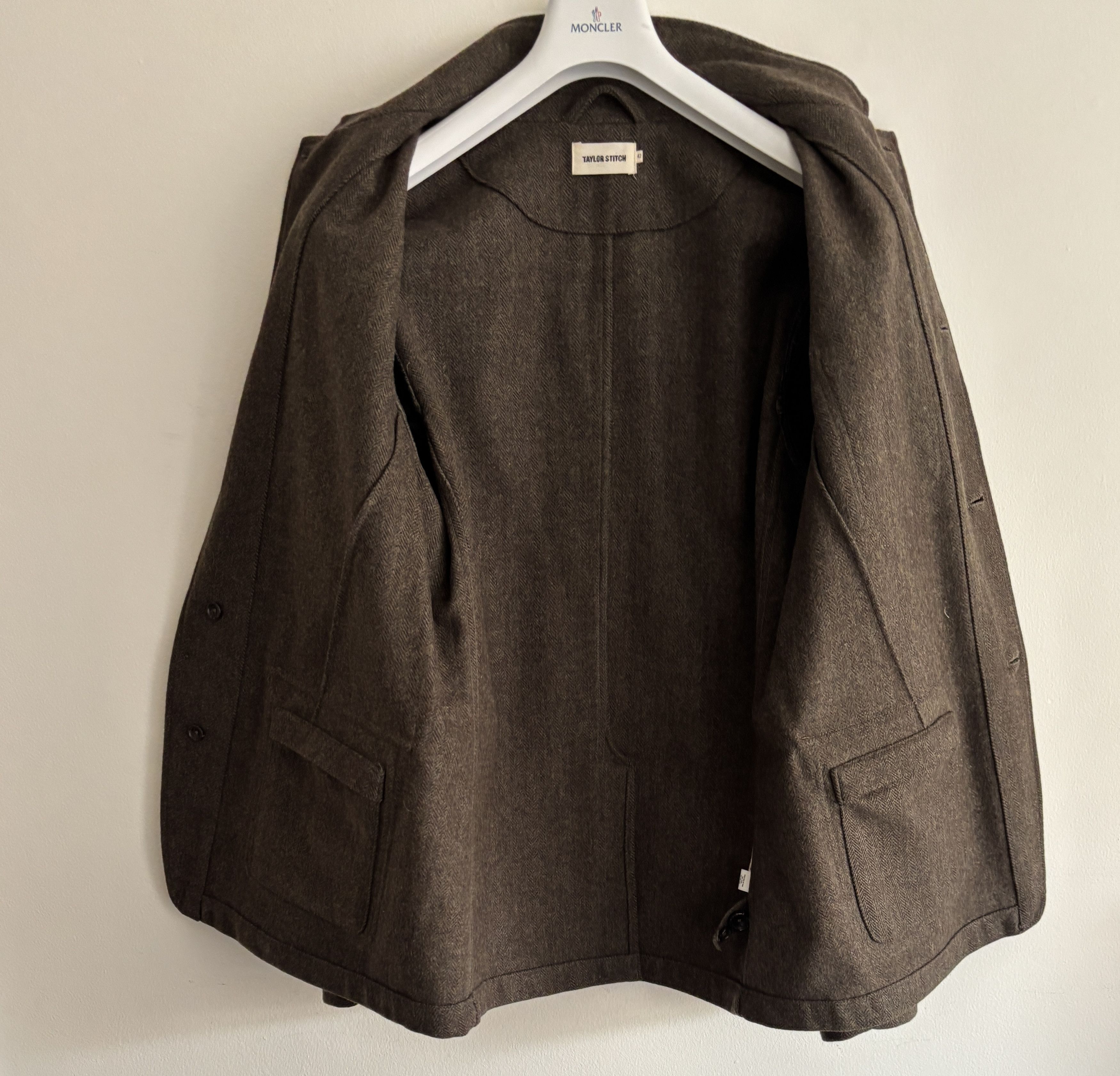 Taylor Stitch Olive Brown Wool Tweed Norfolk Hunting Jacket / Blazer- L Size US L / EU 52-54 / 3 - 16 Thumbnail