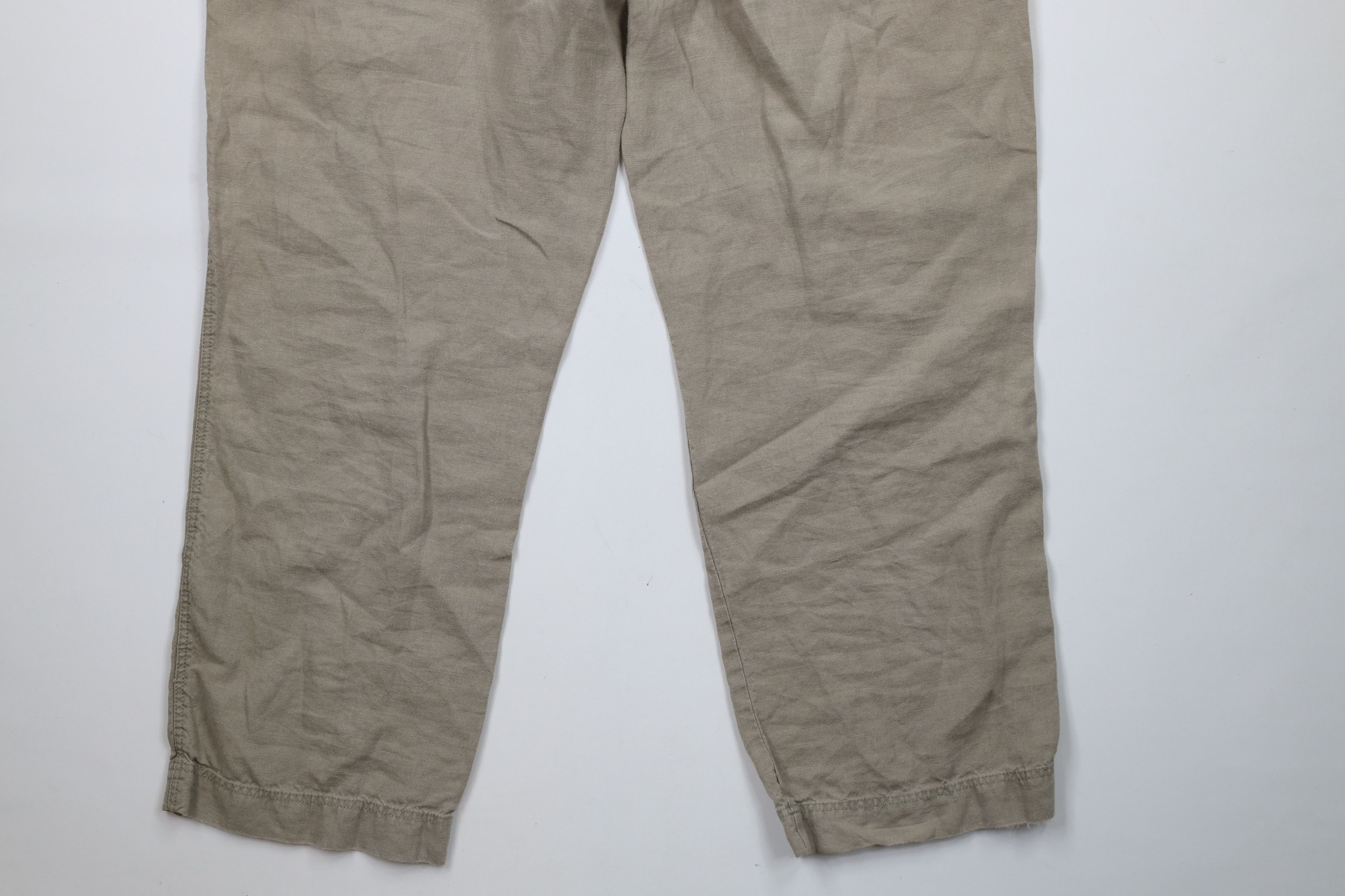 Vintage Vintage 90s Streetwear Button Fly Linen Wide Leg Harem Pants Size US 36 / EU 52 - 11 Thumbnail