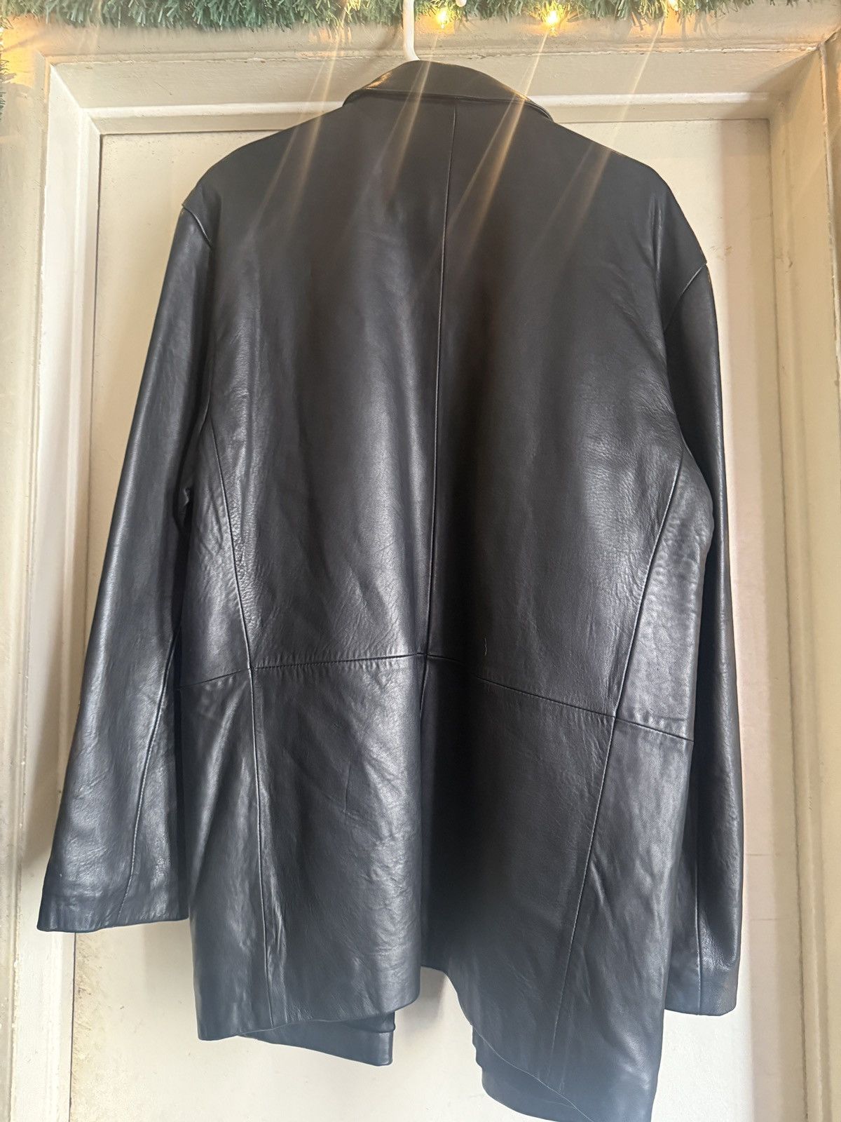 Other Vintage Lobi Lobi Black Leather Jacket Size M Size US M / EU 48-50 / 2 - 4 Thumbnail