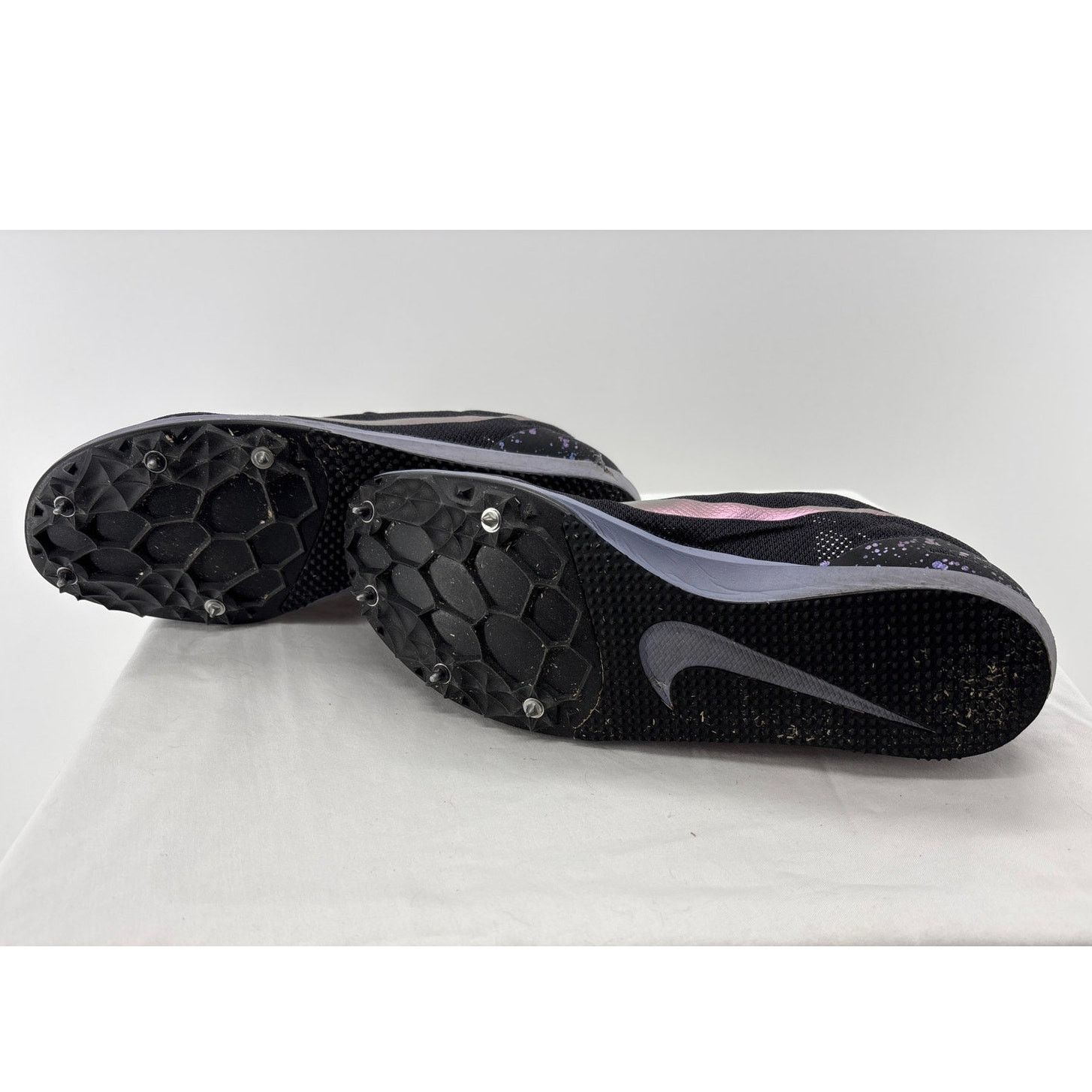 Nike Nike Zoom D Unisex Distance Spike Women's 7 Black/Indigo Size US 7 / IT 37 - 7 Thumbnail