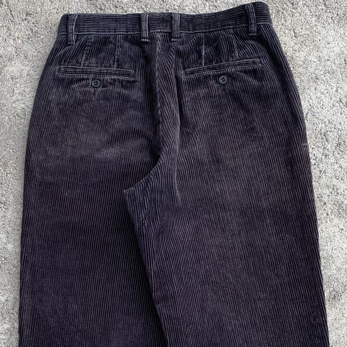 Uniqlo Vintage Y2K Uniqlo Corduroy Wide Baggy Pants W29 Size US 29 - 5 Thumbnail
