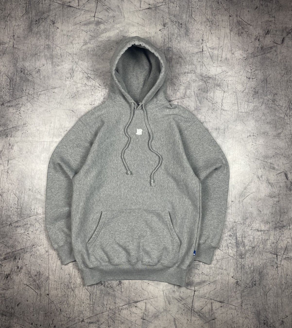 Undefeated Undefeated UNDFTD 5 Strike Pullover Hoodie Gray Streetwear Size US M / EU 48-50 / 2 - 2 Thumbnail
