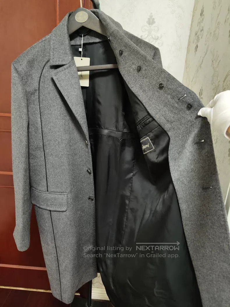 Brioni Brioni Vicuna beaver fur handmade coat Size US M / EU 48-50 / 2 - 4 Thumbnail