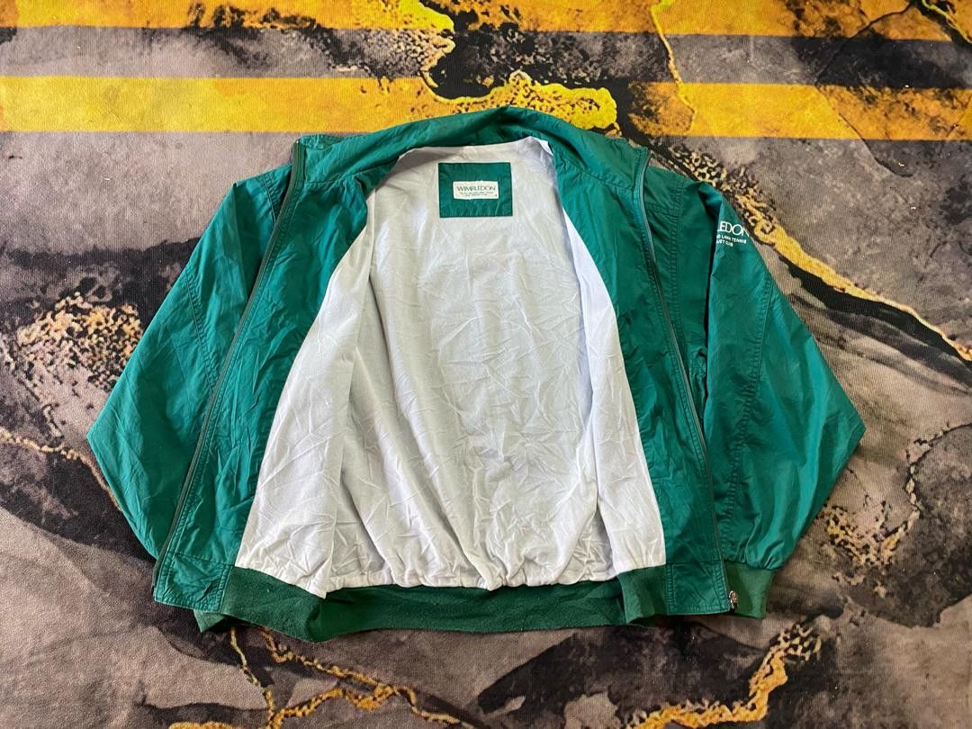 Japanese Brand VINTAGE WIMBLEDON TENNIS BOMBERS JACKET Size US S / EU 44-46 / 1 - 6 Thumbnail