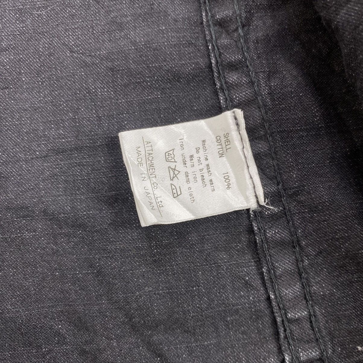 Attachment 2000s Kazuki Kumagai Attachment Blazer Denim Avang Garde Lgb Size 38R - 6 Thumbnail