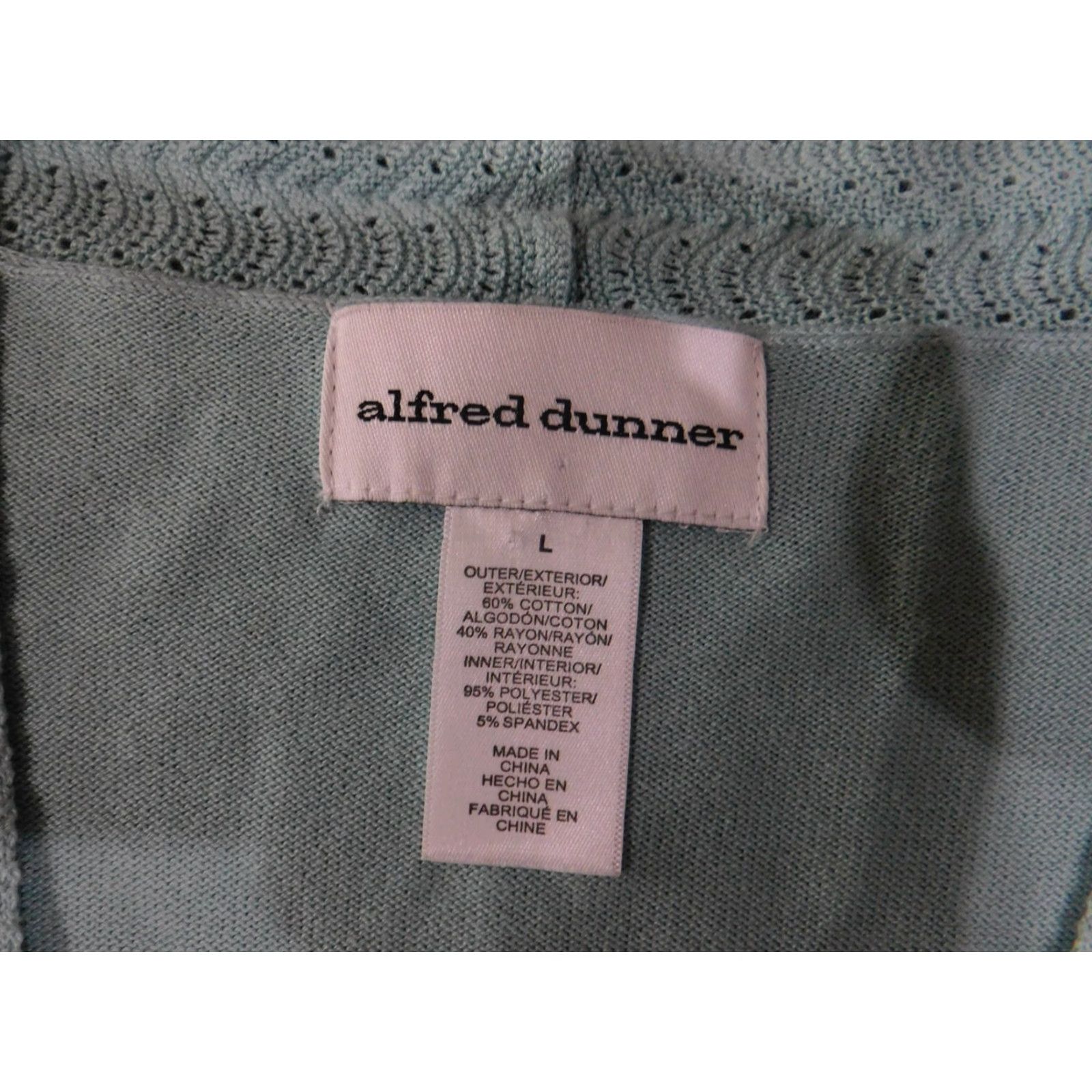 Vintage Alfred Dunner Sweater Size L / US 10 / IT 46 - 6 Thumbnail