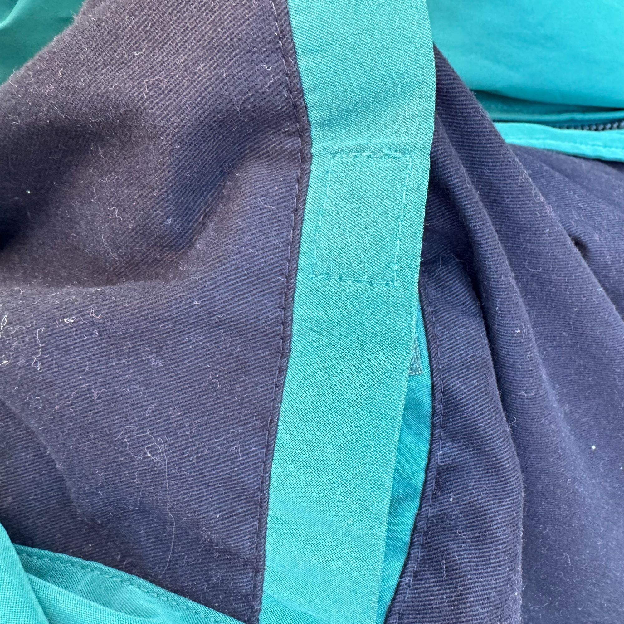 Liz Claiborne Claiborne Vintage 90s Mens 3X Teal Lightweight Microfiber Fu Size US XXL / EU 58 / 5 - 13 Thumbnail