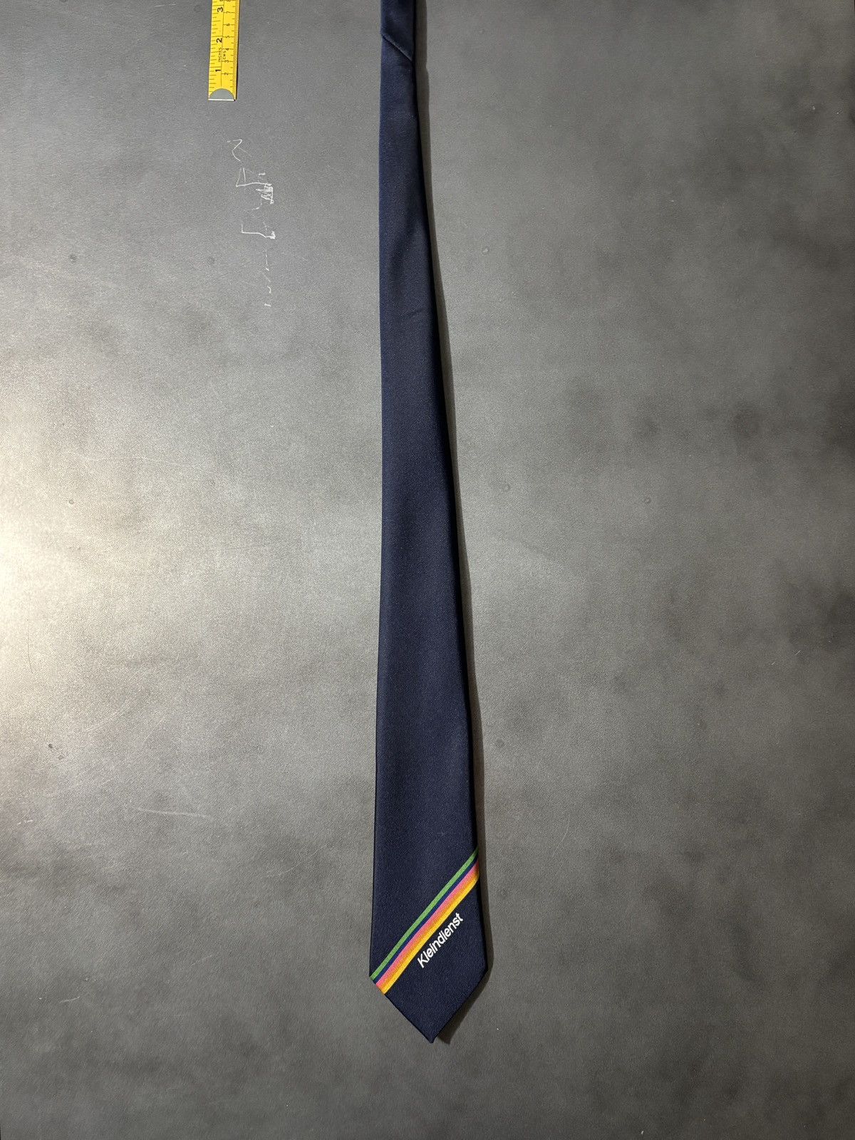 Vintage Vintage German Necktie Kleindienst Lawyer Uniform Stripe 80s Size ONE SIZE - 3 Thumbnail