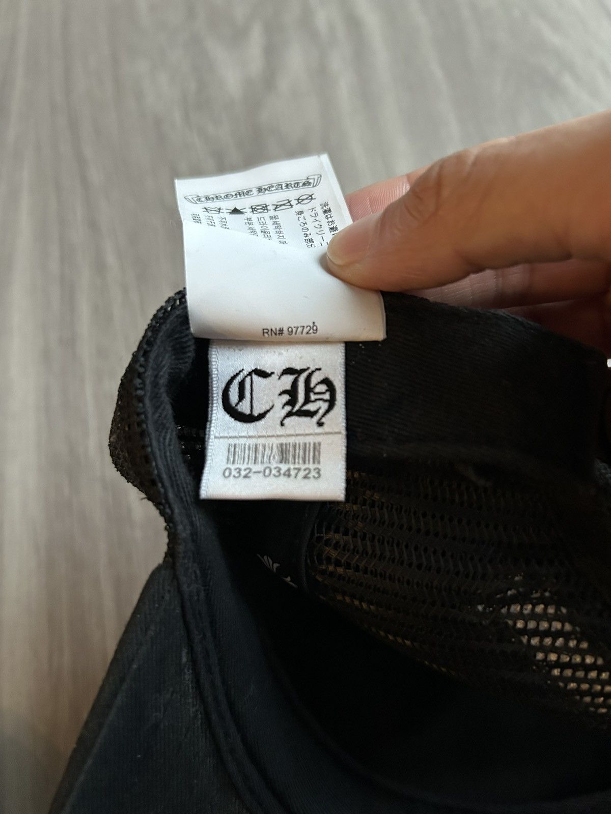 Chrome Hearts Eye Chart Made in Hollywood Trucker Hat