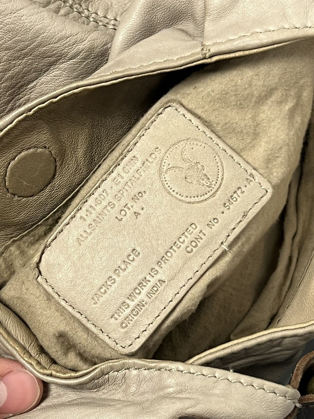 Allsaints Vintage allsaints leather bag Size ONE SIZE - 5 Thumbnail