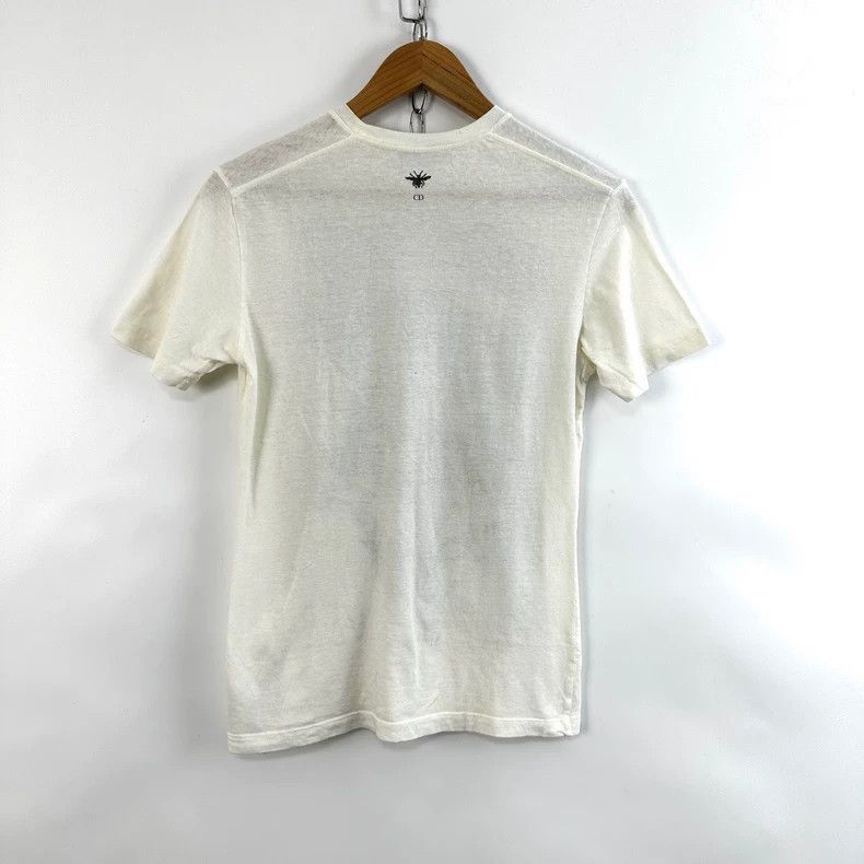 Dior Dior White printed T-shirt Size S / US 4 / IT 40 - 2 Thumbnail