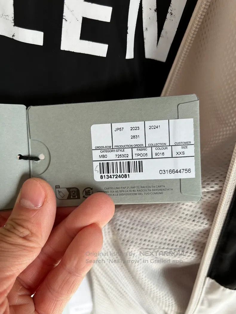 Balenciaga Balenciaga Gray White Sports Jacket Size US XXS / EU 40 - 5 Thumbnail