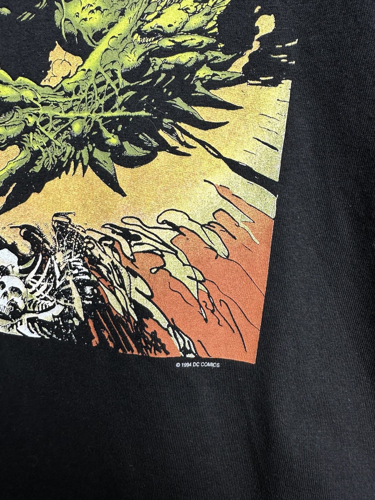 Hanes Vintage 1994 Swamp Thing DC Comics Graphitti T-shirt Size XL Size US XL / EU 56 / 4 - 5 Thumbnail