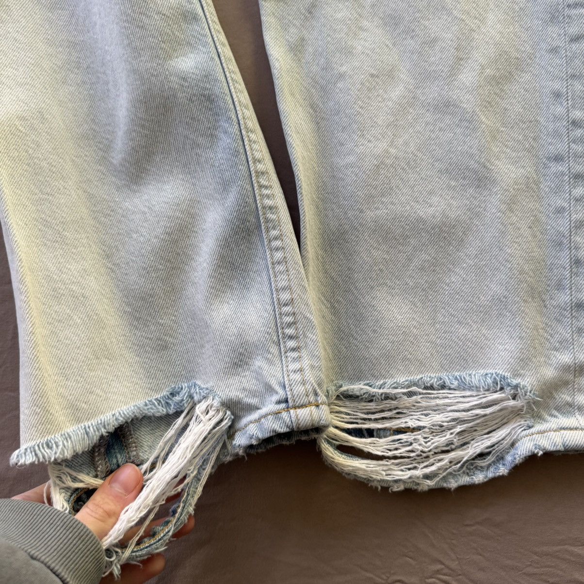 Rag & Bone Rag & Bone Maya High-Rise Slim Fit Destroyed Jeans Size 28" / US 6 / IT 42 - 7 Thumbnail
