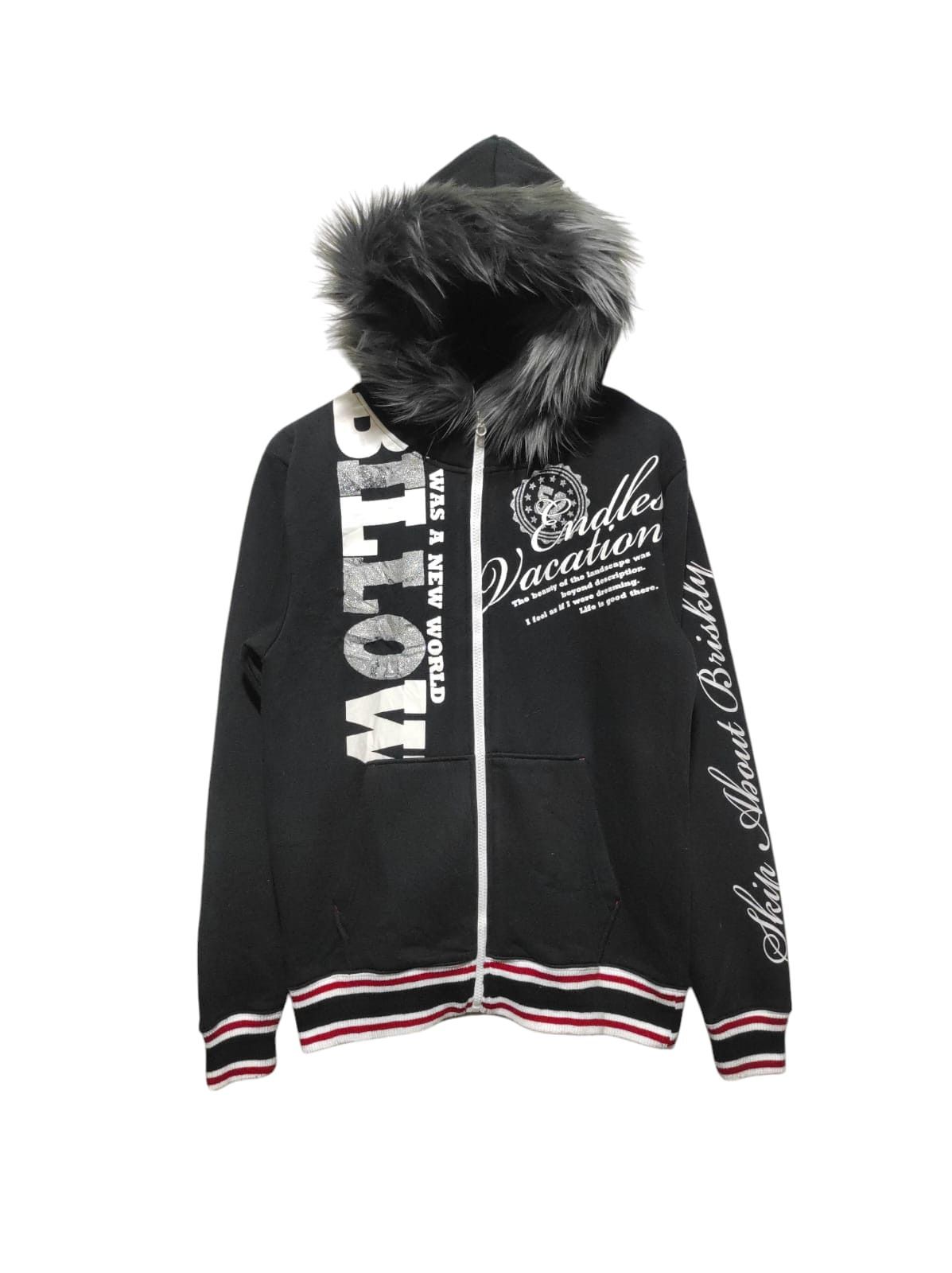 If Six Was Nine Excuse Poem Zip Fur Hoodie LBG style Size US M / EU 48-50 / 2 - 1 Thumbnail