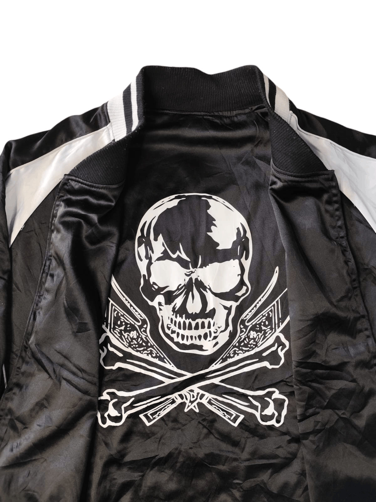 Hysteric Glamour Vintage Black Sense skulls reversible bombers jacket Size US XXL / EU 58 / 5 - 4 Thumbnail