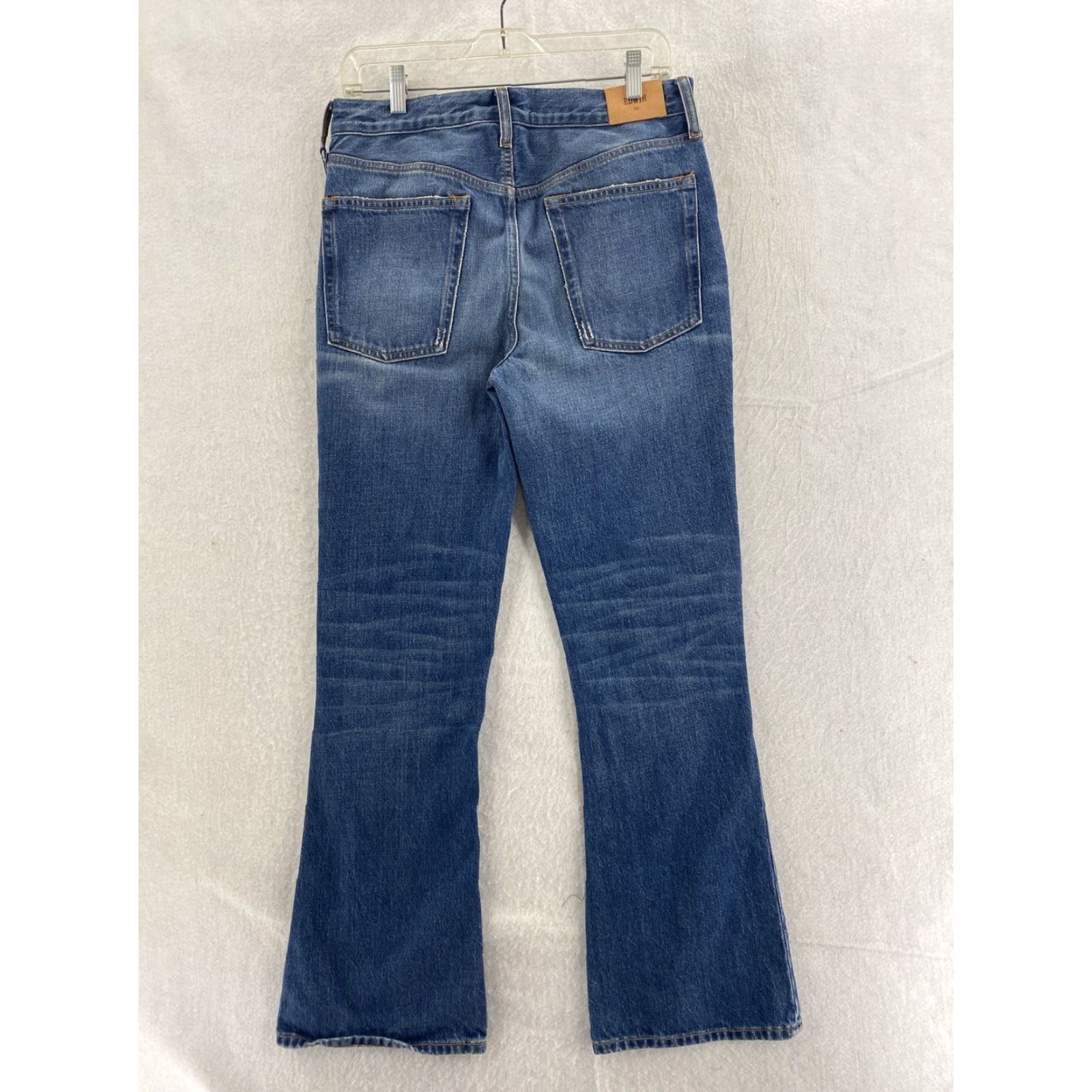 Edwin EDWIN Jeans Womens High Rise Flare 29 Blue Denim NWT Bohemian Regular Fit Size 29" - 7 Thumbnail
