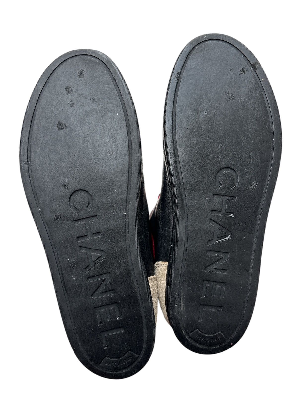 Chanel 2020 Interlocking CC Logo Sneakers Size US 7.5 / EU 40-41 - 6 Thumbnail