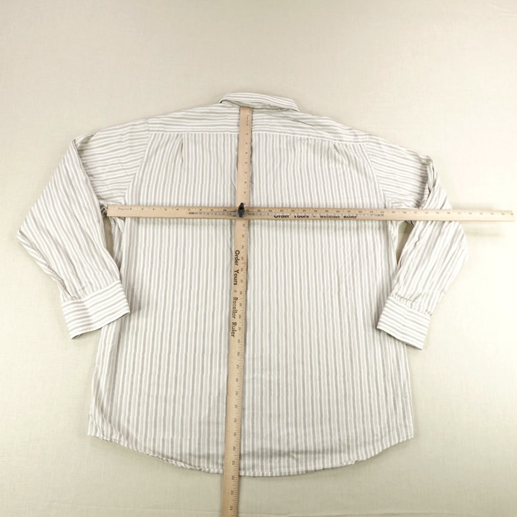 Lacoste VINTAGE Lacoste Shirt Mens XL Cotton Striped Button-Up Preppy Collared Lightweight Size US XL / EU 56 / 4 - 6 Thumbnail