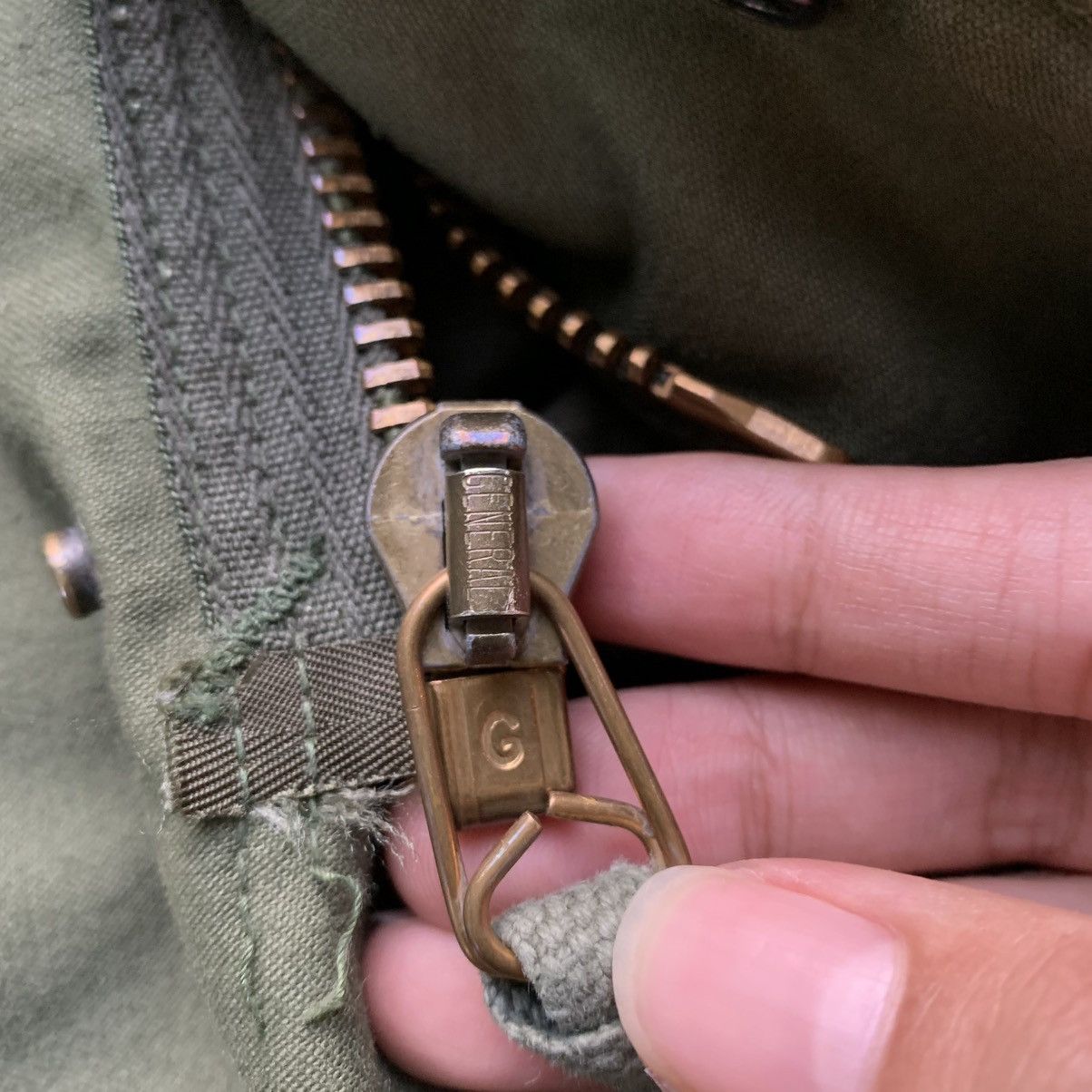 Vintage Vintage M65 Field Jacket OG-107 Vietnam War Size US M / EU 48-50 / 2 - 7 Thumbnail