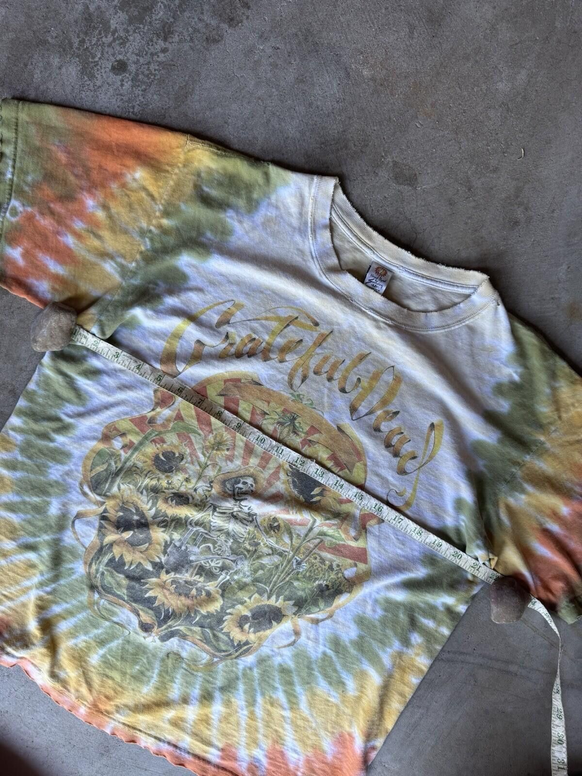 Vintage RARE 90s Grateful Dead T-Shirt M 1994 Richard Tie Dye Size US M / EU 48-50 / 2 - 4 Thumbnail