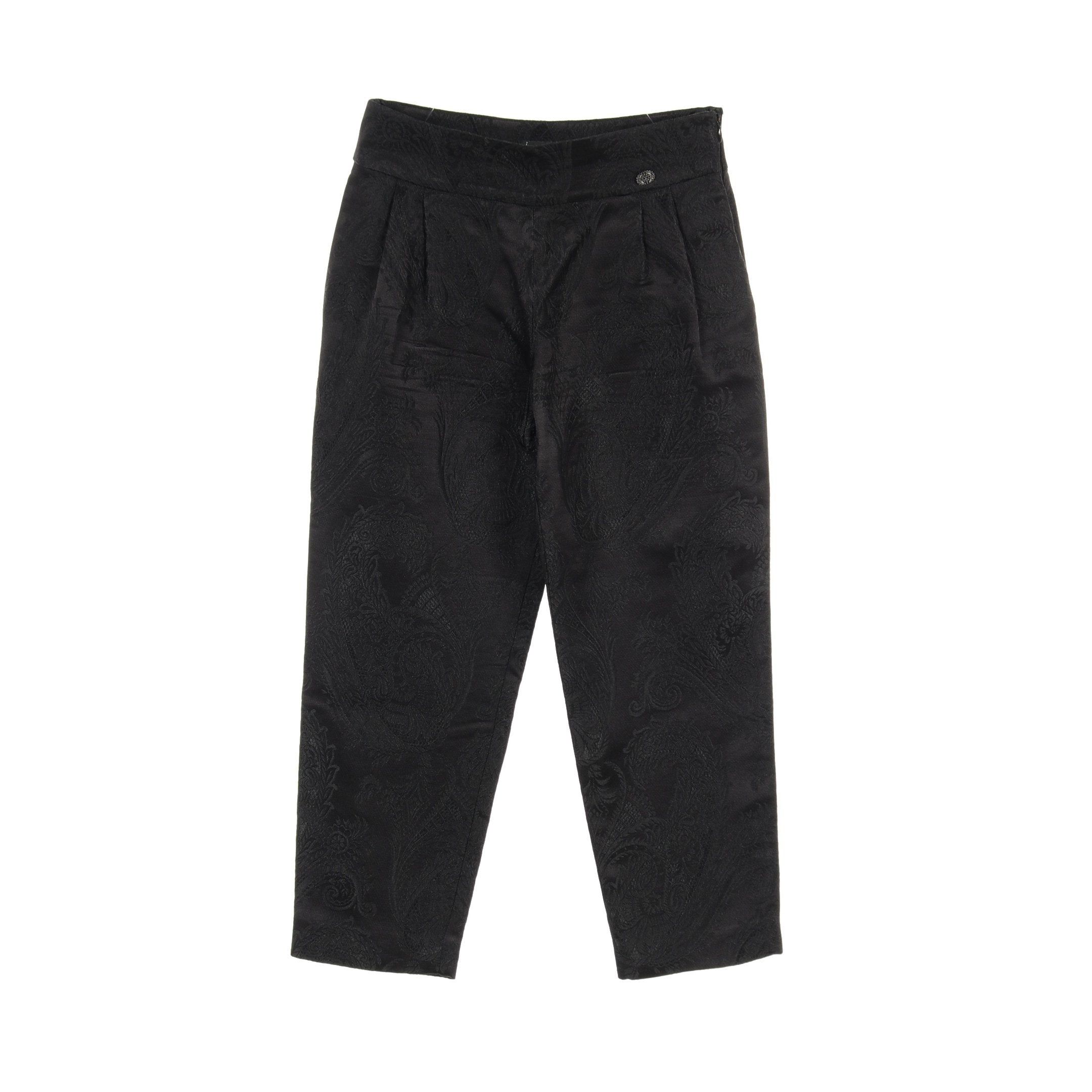 image of Chanel Pants Jacquard Black, Women's