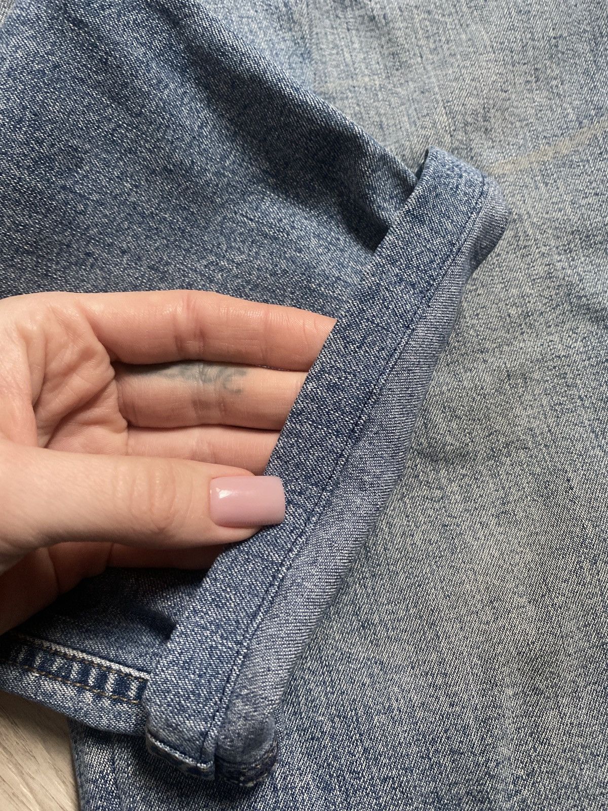 Armani Armani Jeans 90s Vintage Mens Denim Pants Jeans Size US 33 - 13 Thumbnail