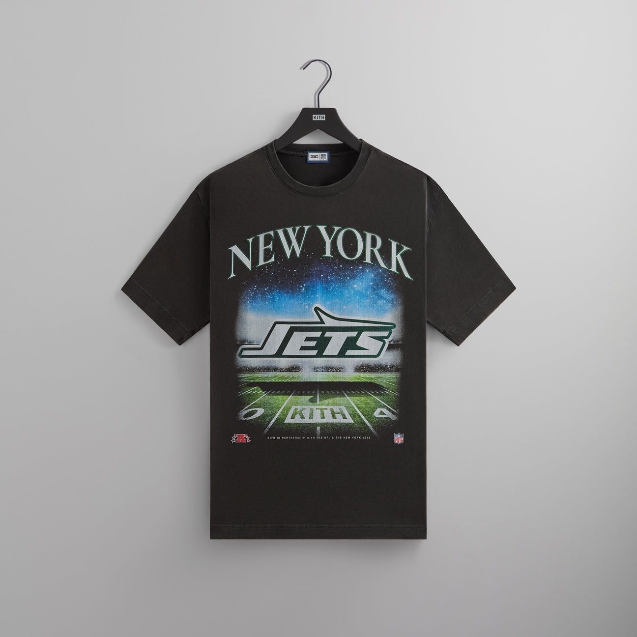 Kith × NFL Kith & '47 for the NFL: New York Jets Vintage Tee Black XL Size US XL / EU 56 / 4 - 1 Thumbnail