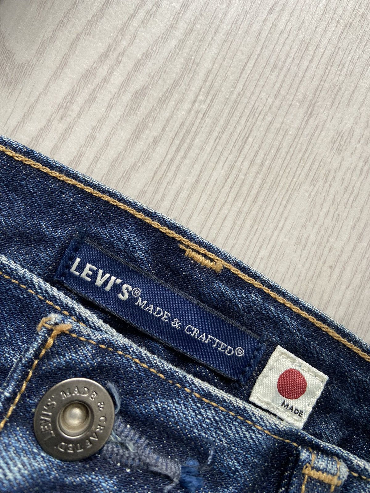 Levi's Made & Crafted Vintage Levi’s Made & Craft ‘Sun Rise’ Japan Denim Totebag Size ONE SIZE - 3 Thumbnail
