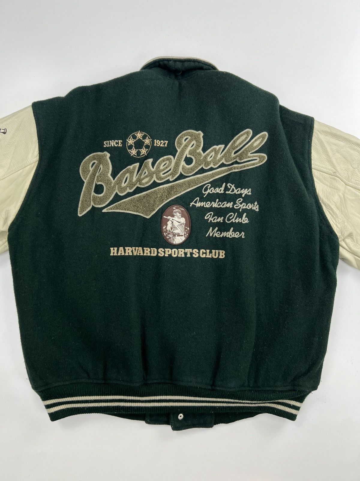 Japanese Brand VINTAGE HAVARD SPORTS CLUB VARSITY JACKET Size US M / EU 48-50 / 2 - 14 Thumbnail
