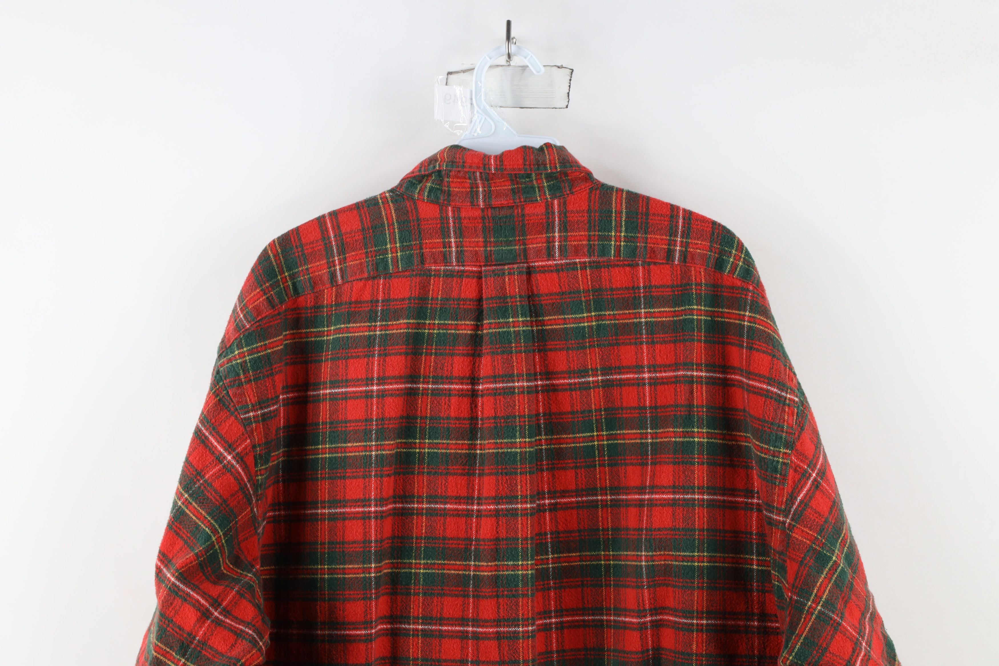Ralph Lauren × Vintage Vintage 90s Ralph Lauren Heavyweight Button Down Shirt Size US XL / EU 56 / 4 - 9 Thumbnail