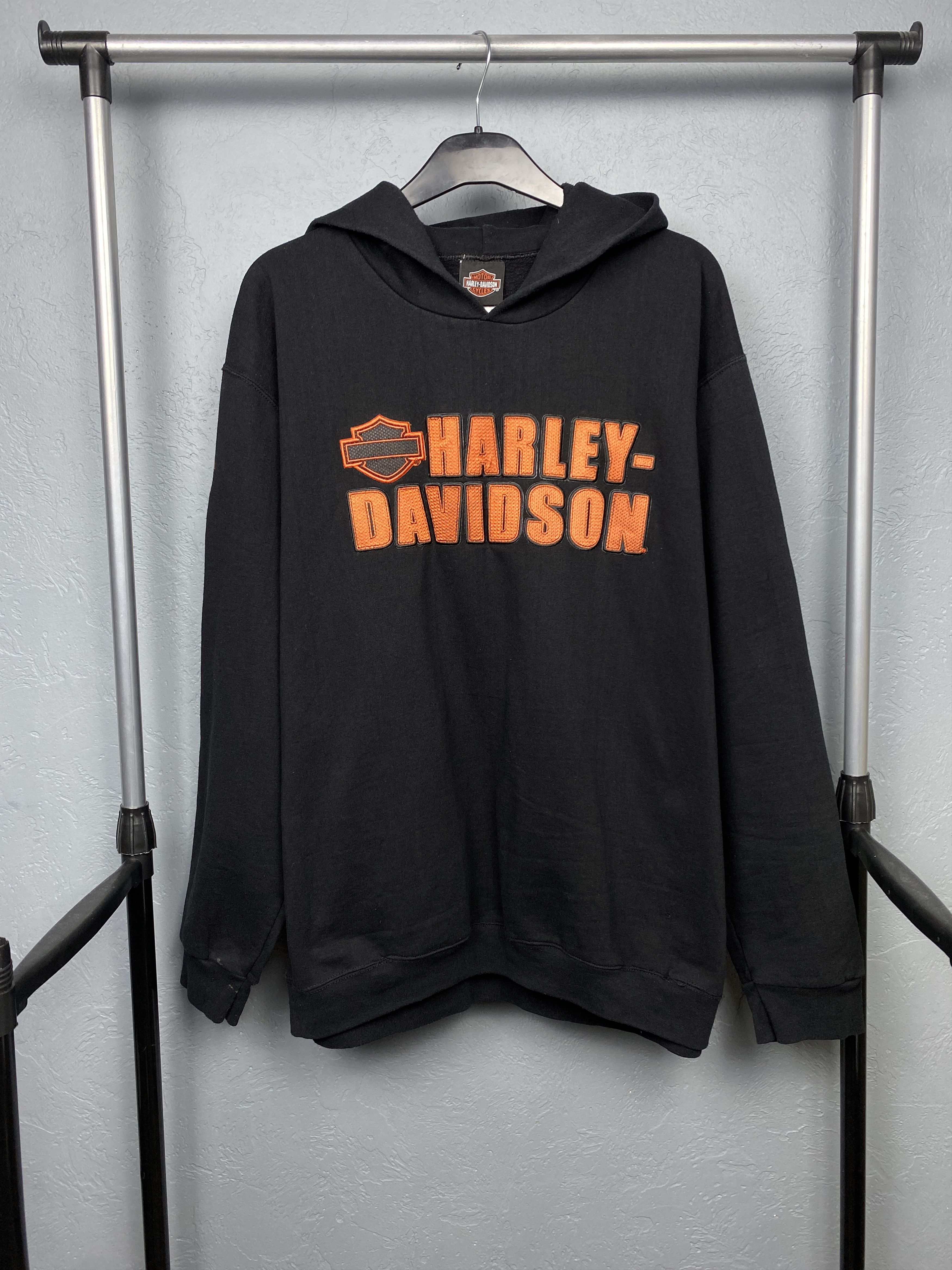 Harley Davidson Vintage Mens Biker Hoodie