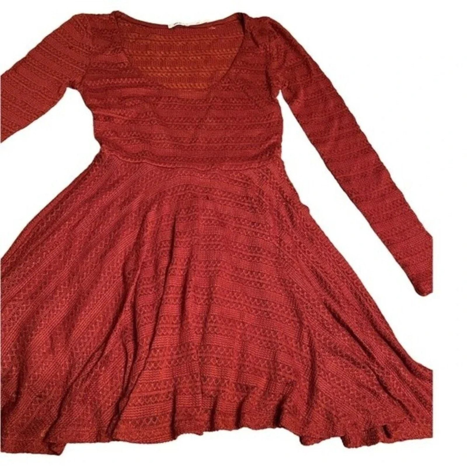 The Unbranded Brand Kimchi Blue knit long sleeve dress, size Small Size S / US 4 / IT 40 - 1 Thumbnail