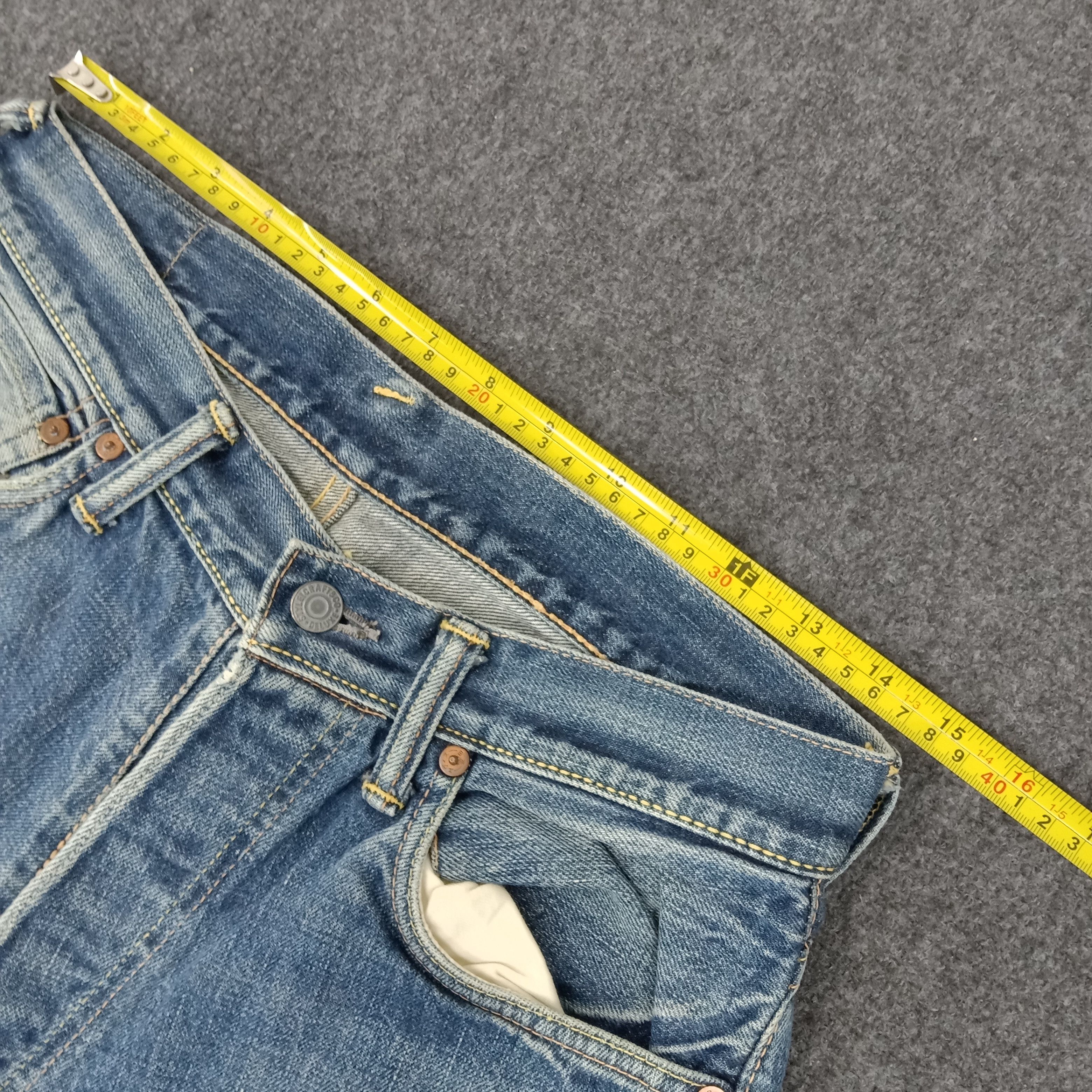Evisu Evisu Selvedge Japanese Daicock Custom Art Denim Jeans Size US 30 / EU 46 - 11 Thumbnail