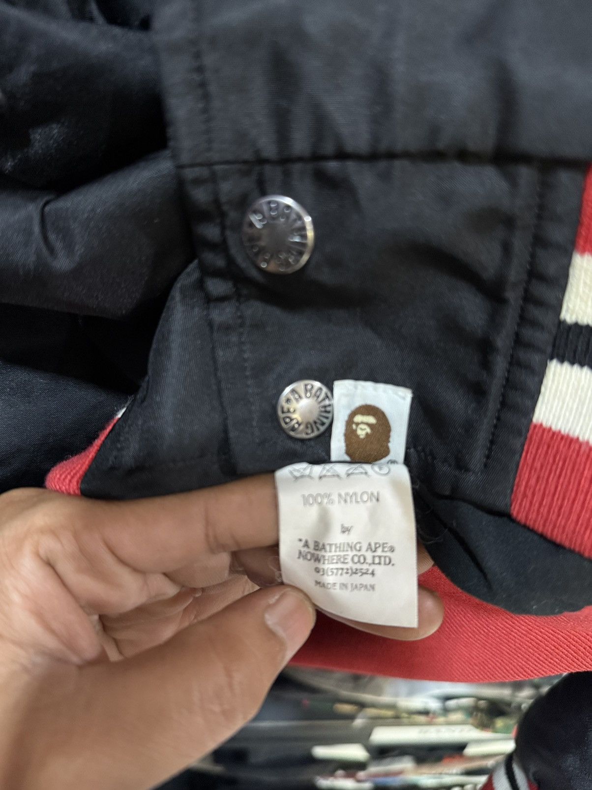 Bape Rare Bape Star Nigo Era Varsity Bomber Jacket Japan Size US M / EU 48-50 / 2 - 10 Thumbnail