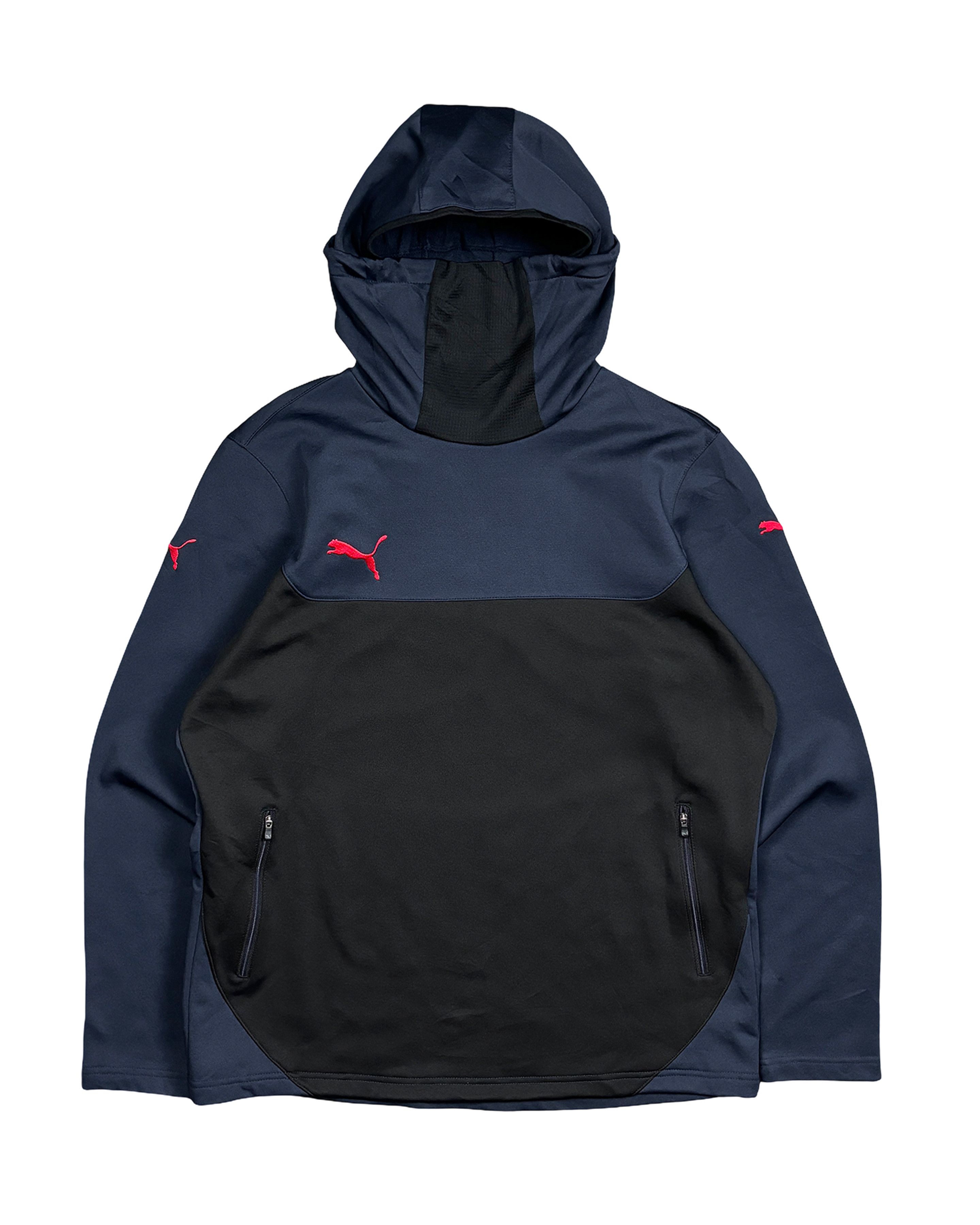 Puma Puma Two Tone Ninja Pullover Hoodie Size US XL / EU 56 / 4 - 1 Thumbnail