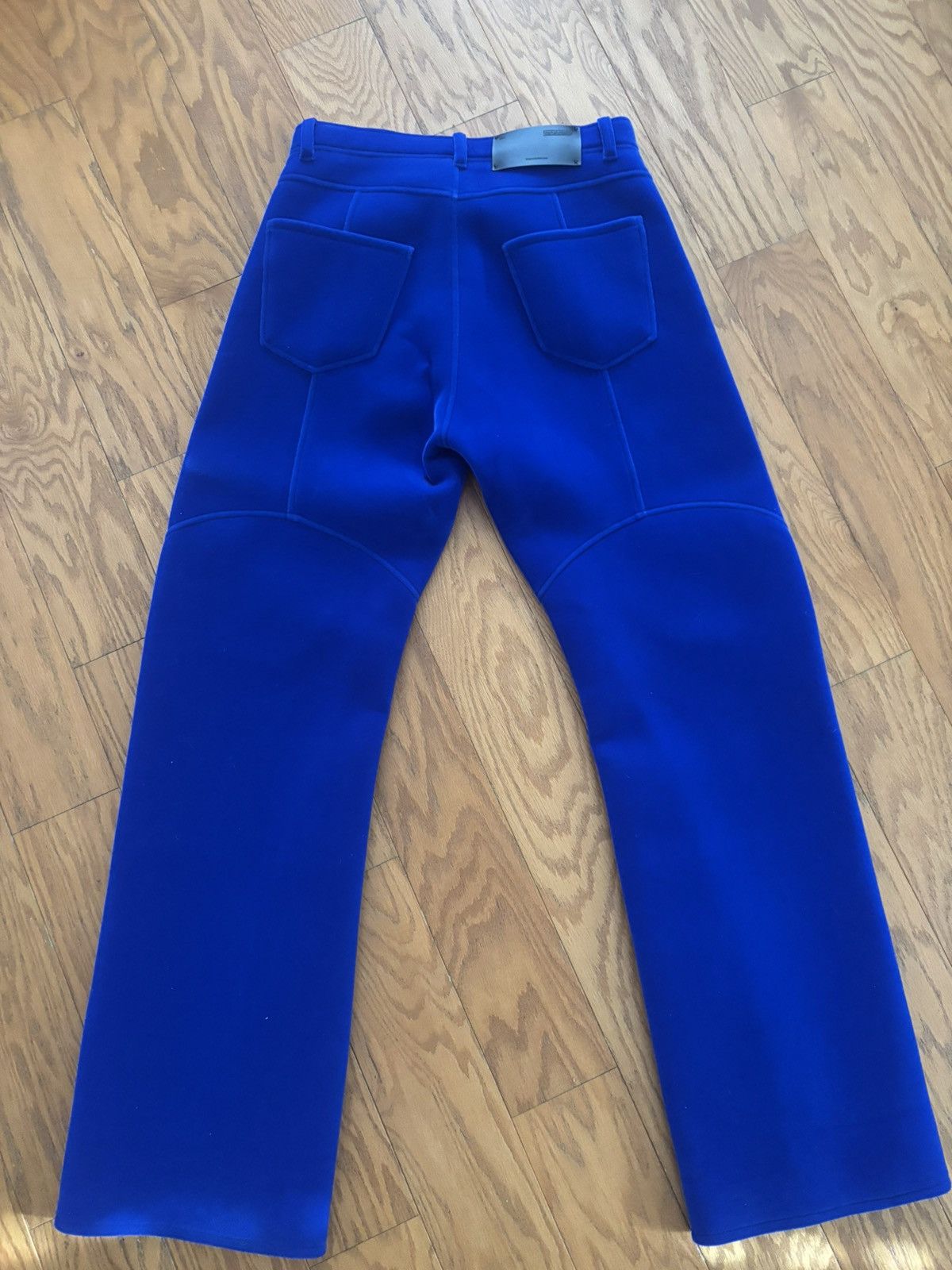 Off-White OffWhite Electric Blue Wide Trousers Size US 32 / EU 48 - 6 Thumbnail