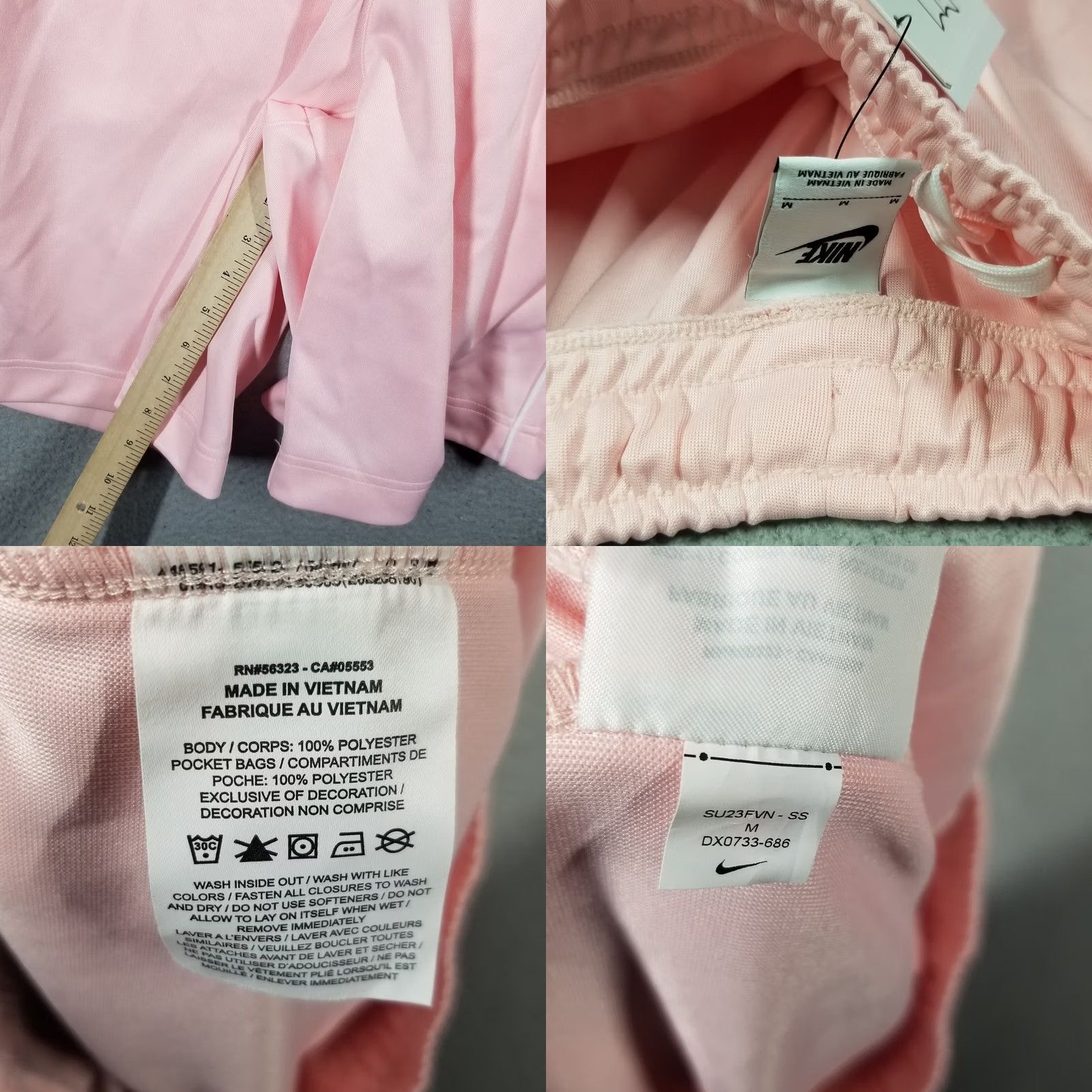 Nike Nike Club Shorts Pink Men Medium Loose Fit DX0733-686 Size US 31 - 8 Thumbnail