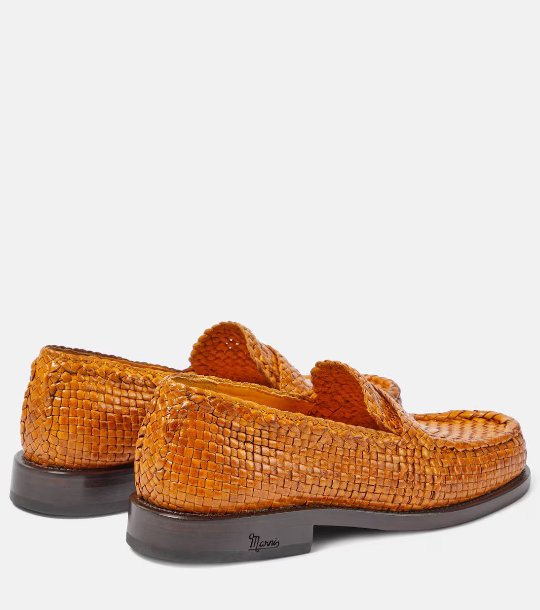 Marni oc11z0525 Leather Loafer in Orange Size US 10 / EU 43 - 3 Thumbnail
