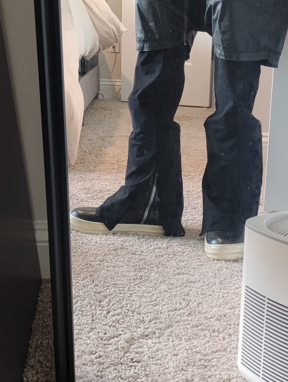 Other Custom Flared Rick Owens Style Carmen Leggings Size US 30 / EU 46 - 10 Thumbnail