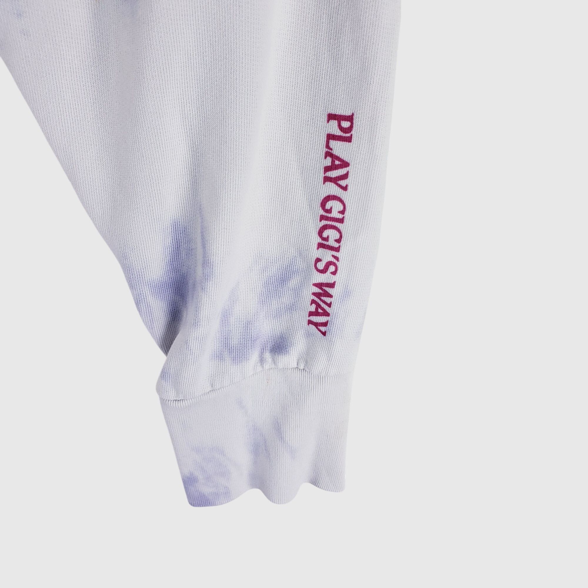 Other DANNIJO × Mambacita Hoodie Tie-Dye Purple “Play Gigi’s Way” Size M / US 6-8 / IT 42-44 - 6 Thumbnail