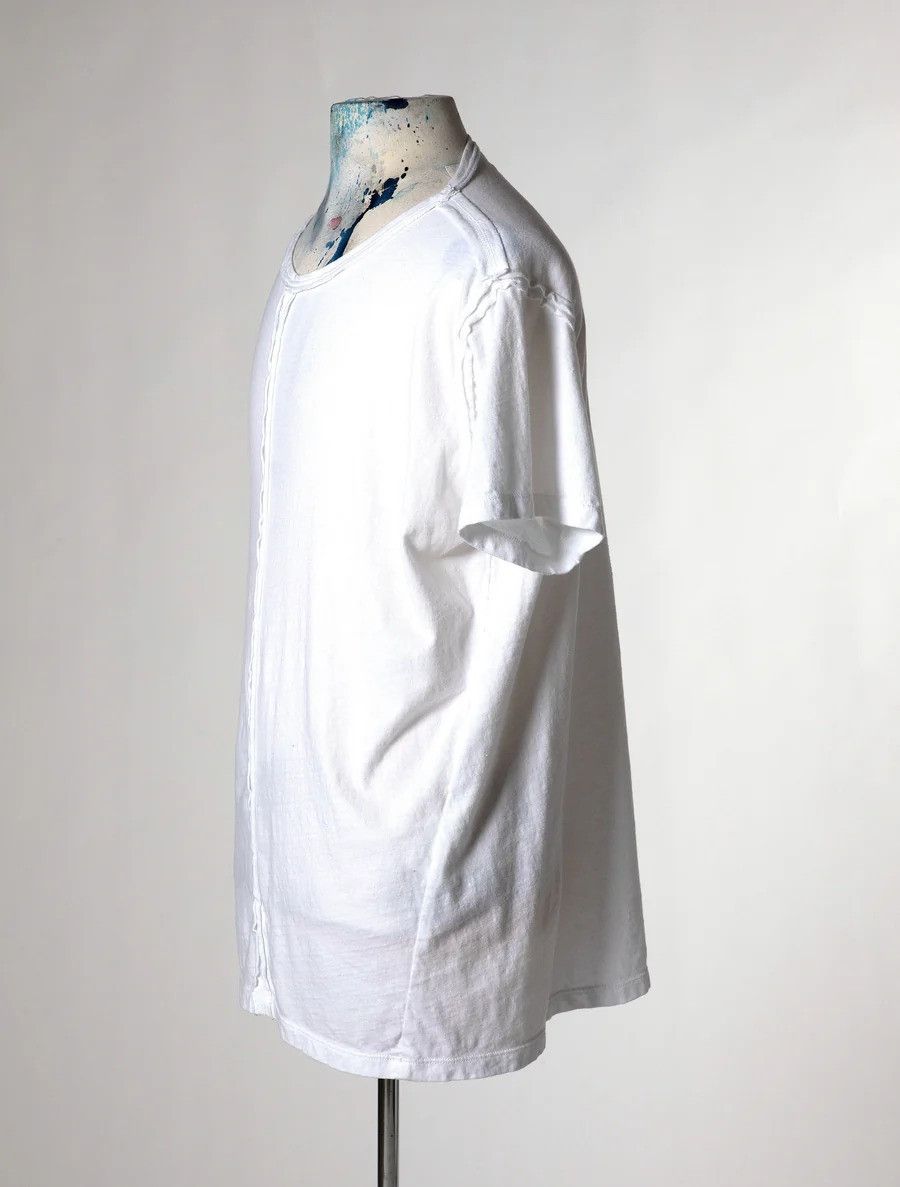 Greg Lauren Greg Lauren Split Crew Neck Tee Size US M / EU 48-50 / 2 - 2 Thumbnail