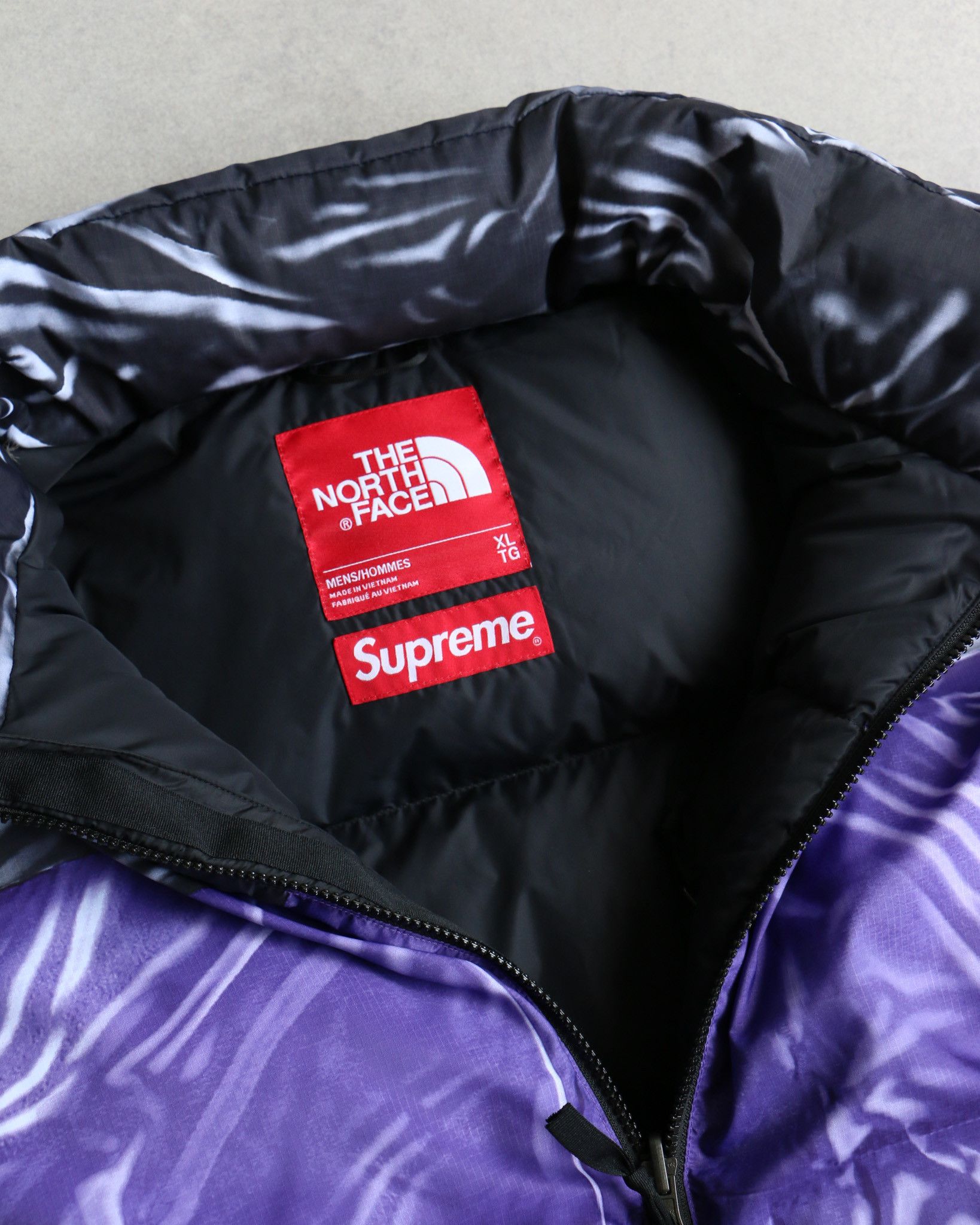 Supreme Supreme The North Face Trompe L'oeil Painted Nuptse Jacket Size US XL / EU 56 / 4 - 7 Thumbnail