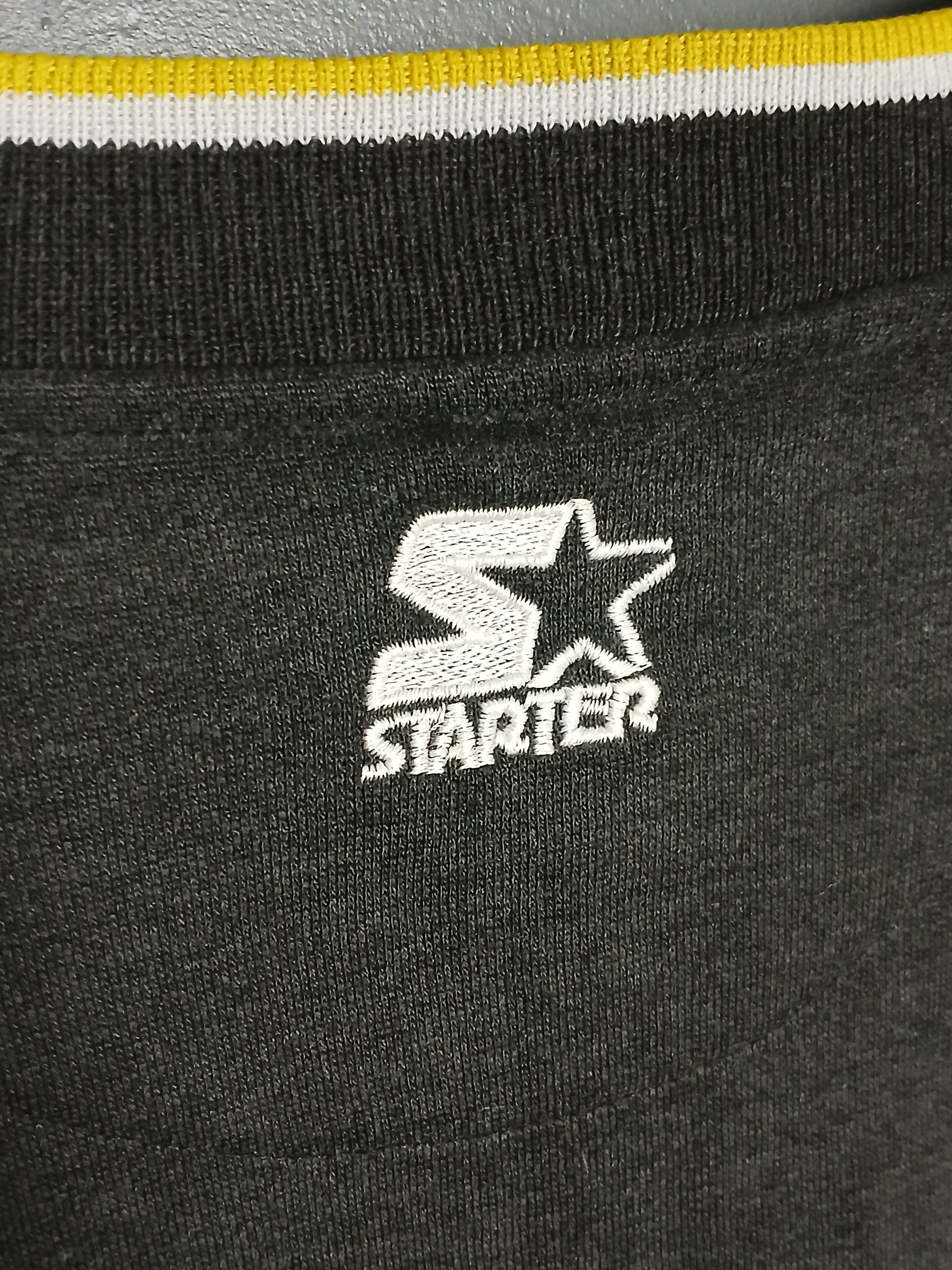 NHL × Starter × Vintage Vintage Starter NHL Pittsburgh Penguins Hockey Sweatshirt Size US XL / EU 56 / 4 - 4 Thumbnail