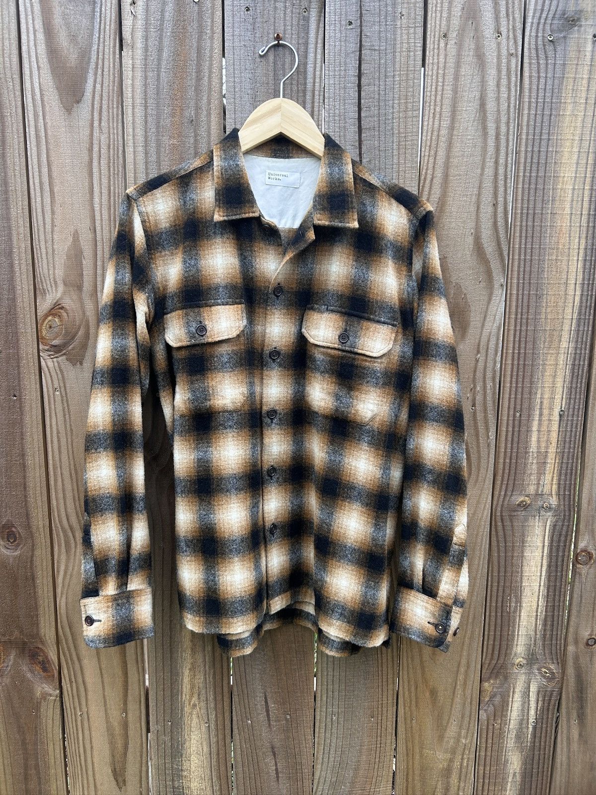 Universal Works Universal Works Texas Plaid Mohair Size Small Size US S / EU 44-46 / 1 - 1 Thumbnail