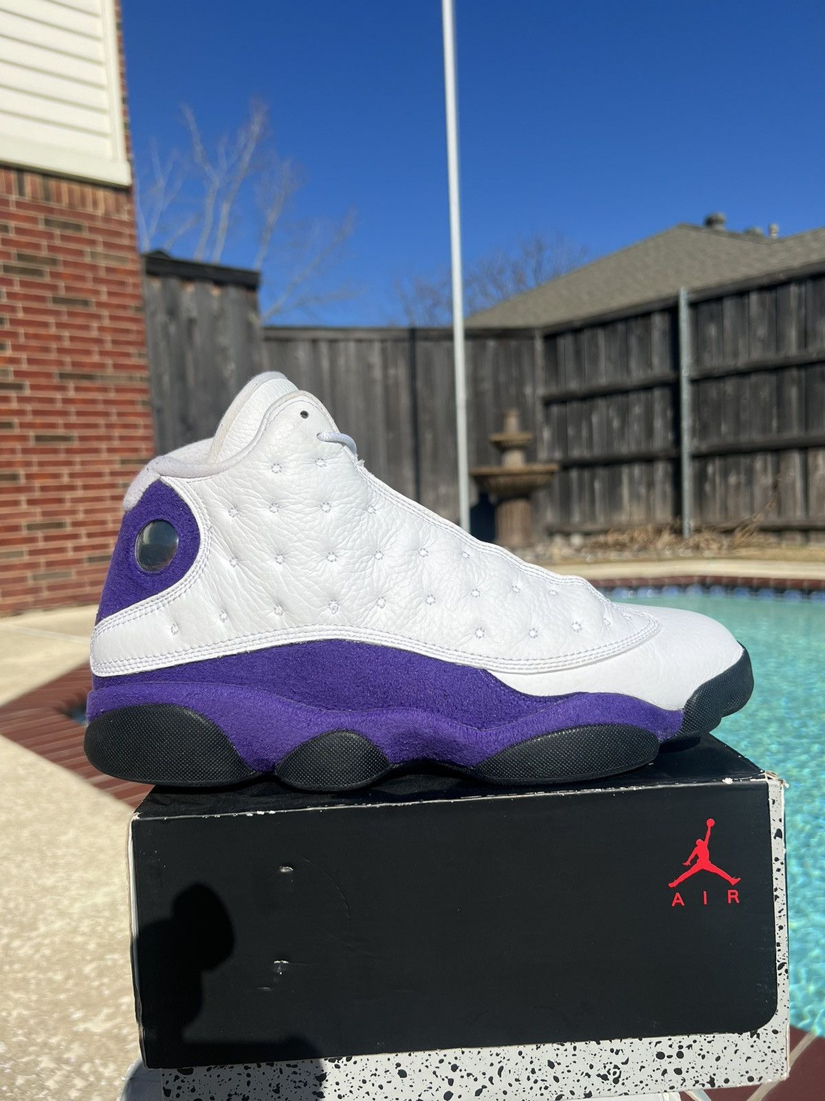 Pre-owned Jordan Nike Air Jordan 13 Retro Lakers 2019 Shoes In Purple