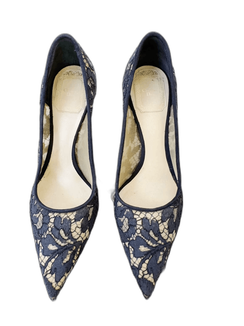 Dior Dior Lace High Heels Size 37 Size US 7 / IT 37 - 1 Thumbnail