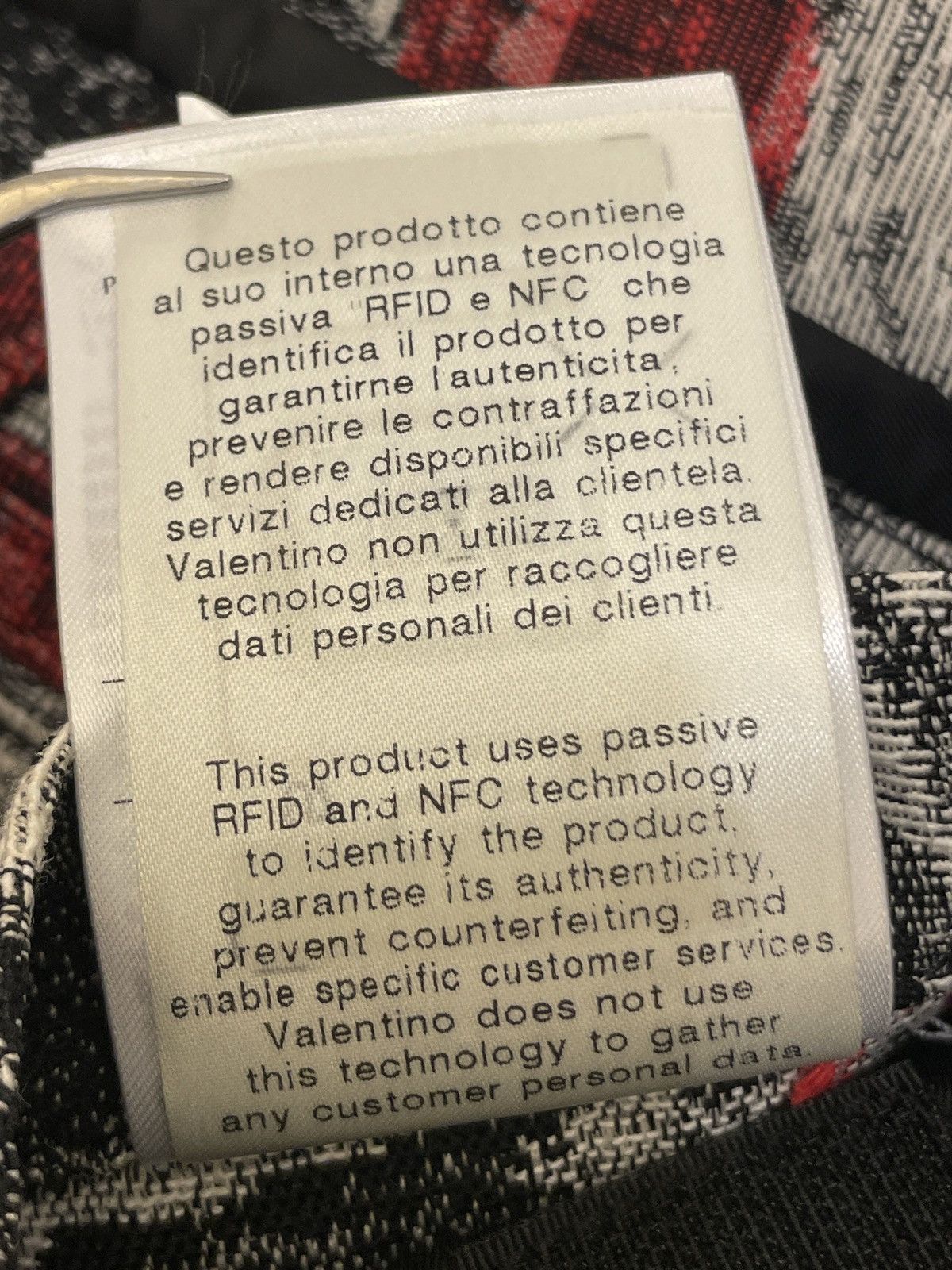 Valentino Valentino jacquard multicolored denim jacket Size US S / EU 44-46 / 1 - 17 Thumbnail