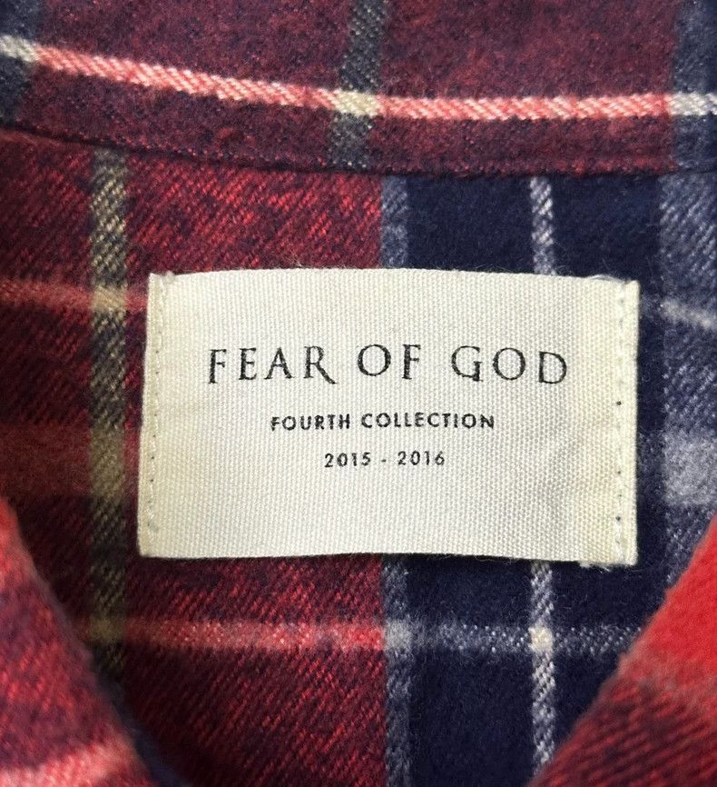 Fear of God Fear of God Plaid shoulder shirt Size US S / EU 44-46 / 1 - 3 Thumbnail
