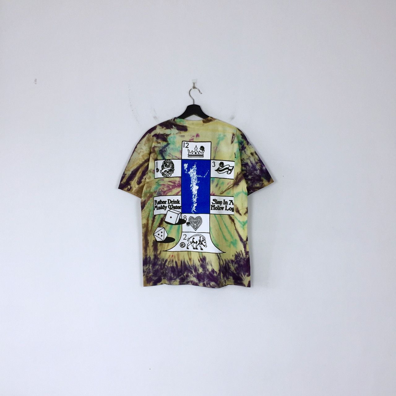 Online Ceramics ONLINE CERAMICS DARK HOLLOW TIE-DYE TEE Size US M / EU 48-50 / 2 - 2 Thumbnail